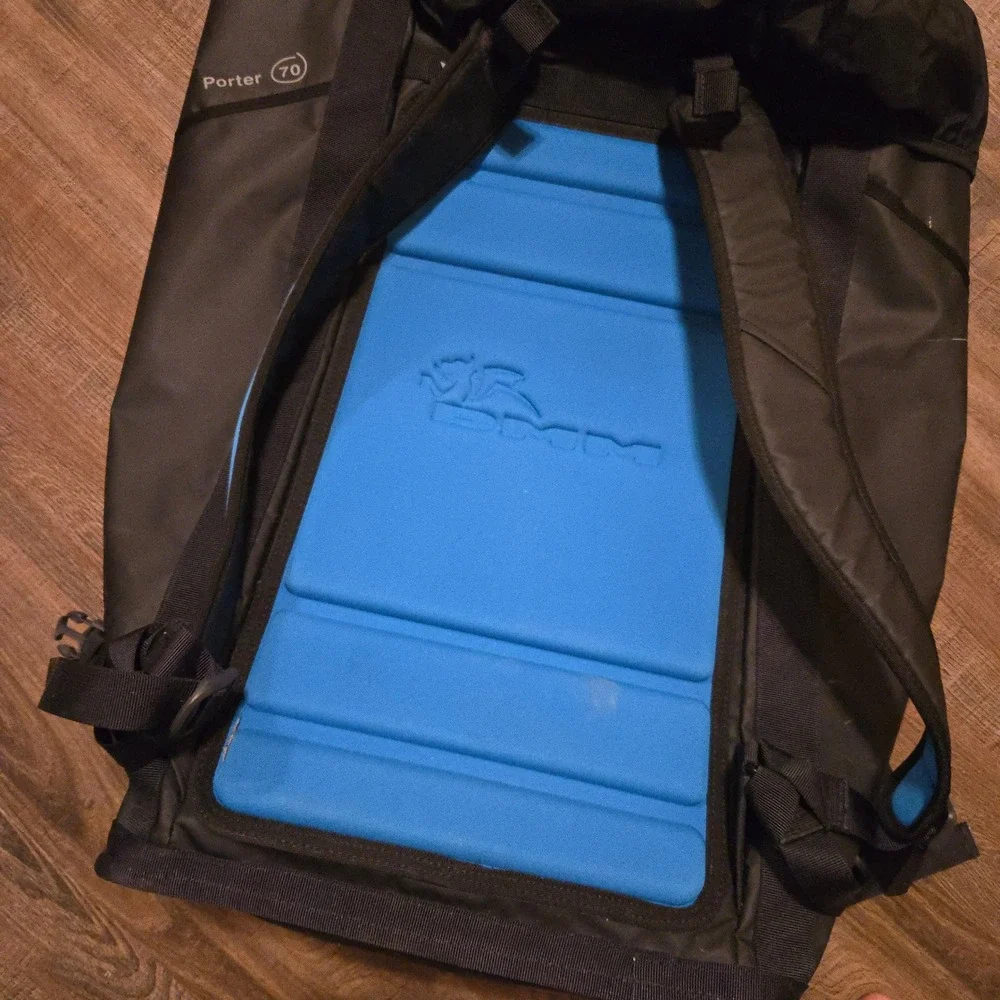 Crag Haul Bag DMM Porter 70 Rope Bag Black Waterproof Gear Climbing Bouldering